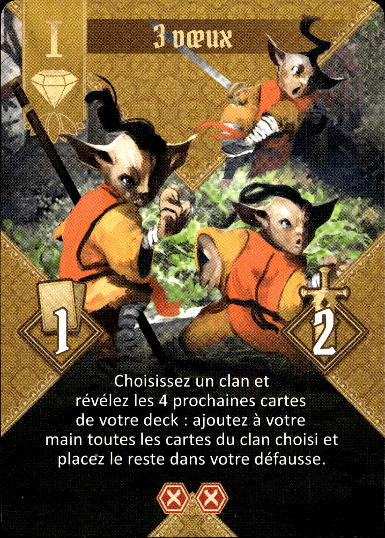 3 vœux