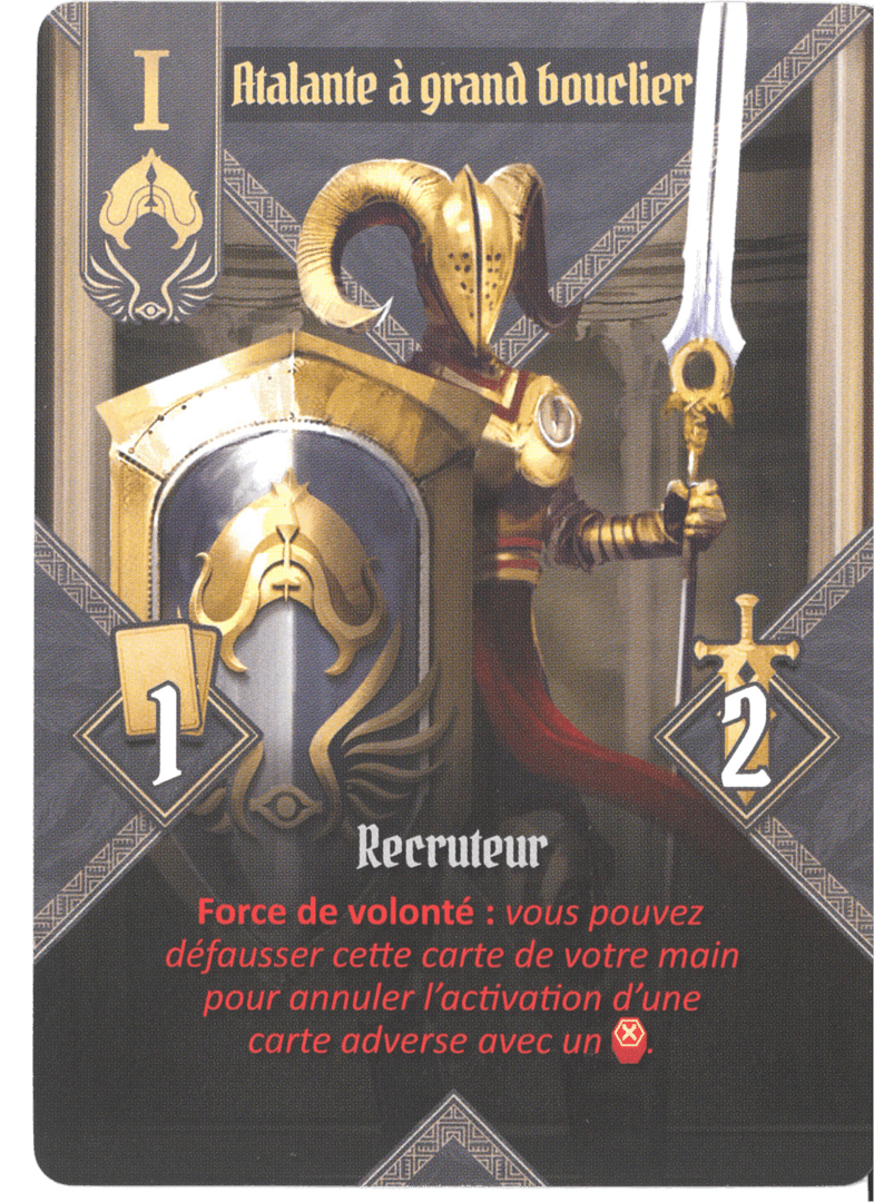 Atalante à grand bouclier